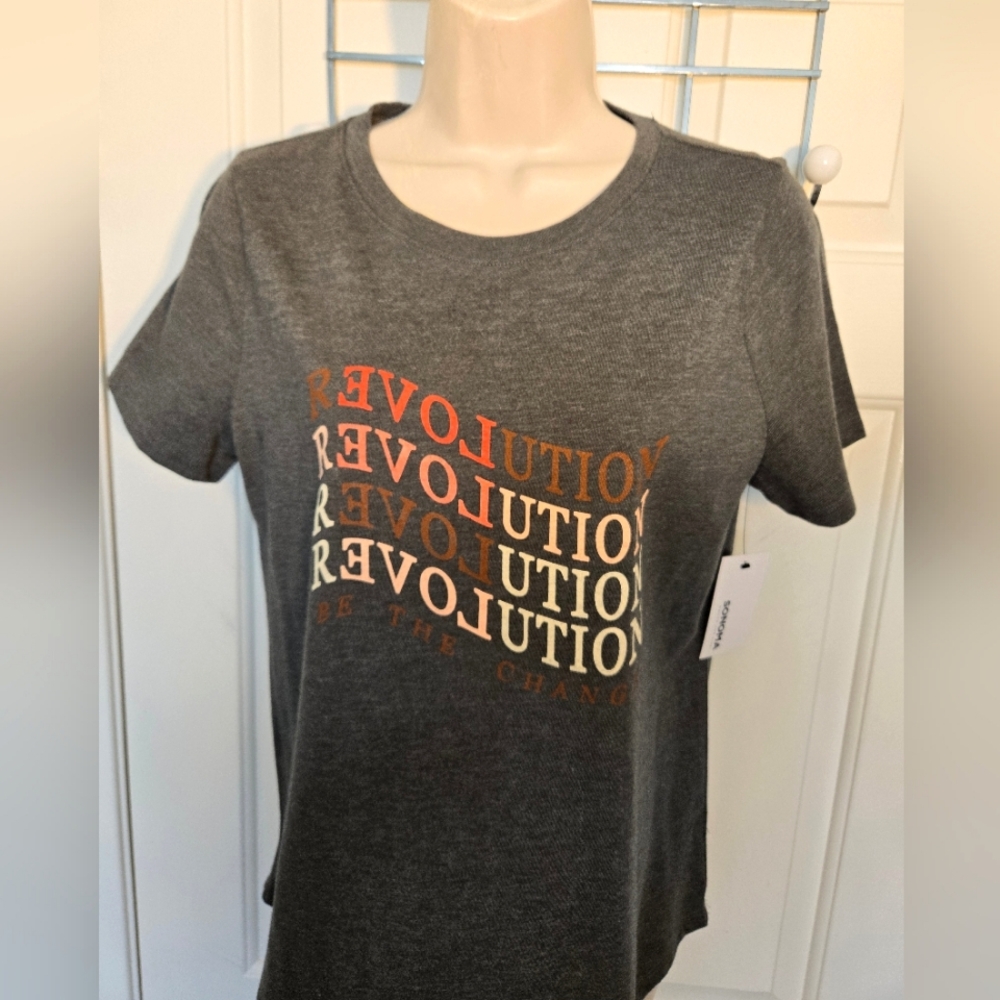 NWT Grey Revolution Shirt Size S